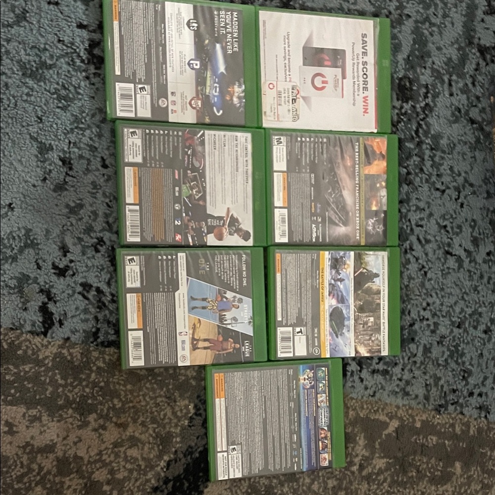 Xbox One Video Game Bundle - 7games - Picture 2 of 6
